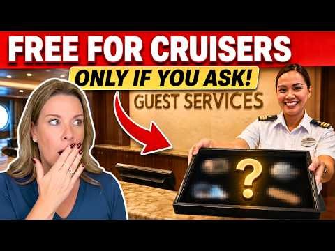 30 FREE Things Cruisers Don’t Know to Ask Guest Services For (Complimentary Cruise Perks)