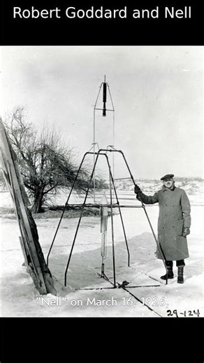 Robert Goddard and Nell | NASA APOD 2026-03-28 #Shorts