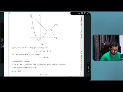 Q-08 2025 Oct Edexcel IAL P3 Mathematics | Complete Solution with Easy Explanation
