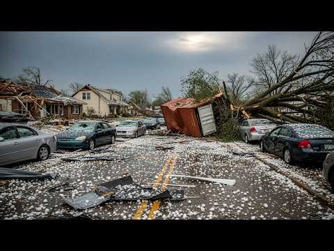 Missouri Destroyed! Brutal Baseball Size Hail Destroying Many Homes, Cars In Springfield