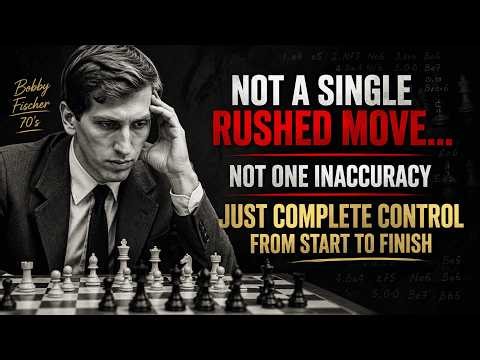 The Pure Genius HOW?! Bobby Fischer Wins an "Impossible" Rook Endgame! (Vinkovci 1968)