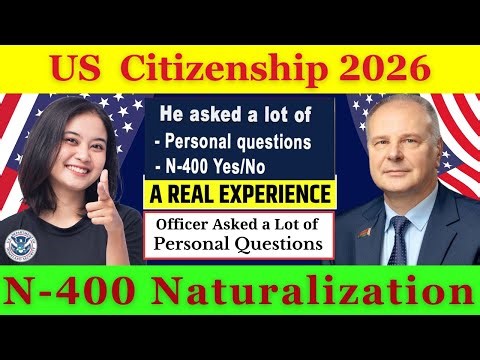 Actual Interview of U.S. citizenship, Full N-400 Naturalization Interview, Small talk #n400 