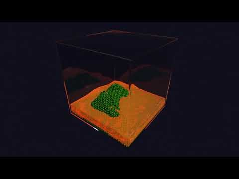 Very hot Lava flow... Blender 5.0 300 frames, 24FPS.