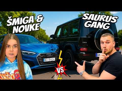 SAURUS GANG vs ŠMIGIĆKA & NOVKE *Mercedes G-63 vs Audi A5*