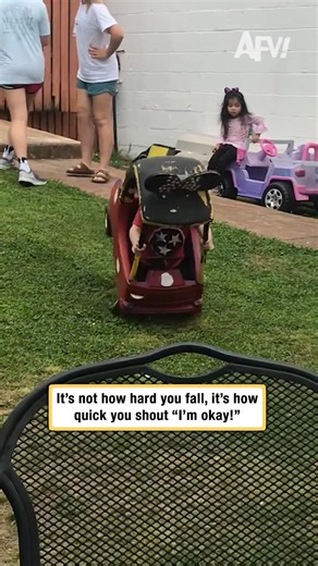 Not even fazed 😎 #afv #fail #funny | America's Funniest Home Videos