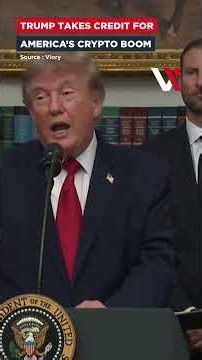 “I Named It After Myself!” Trump Praises Genius Act As Crypto, Blockchain Boom | VERTEX
