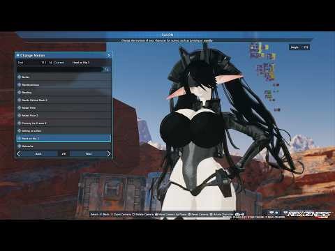 PSO2 NGS Character Creation Tutorial, Budget Fashion Mia