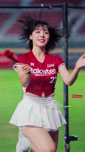 河智媛：劉子杰應援曲｜하지원 치어리더 직캠｜Rakuten Girlsㅣ 20261006 【4K】 #cheerleader