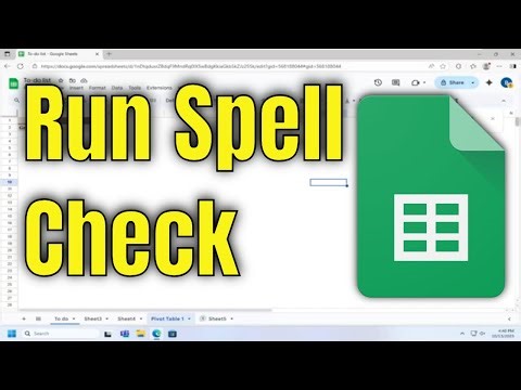 How To Run Spell Check on Google Spreadsheets [Guide]