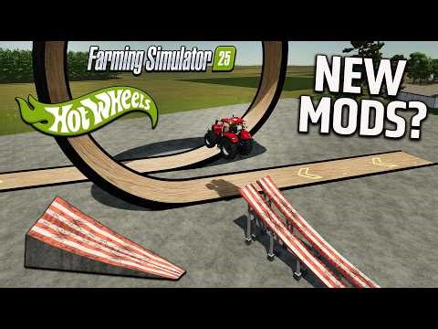 BECOME A FARMING STUNT... PERSON?! NEW MODS/UPDATES (REVIEW/GUIDE) FARMING SIMULATOR 25