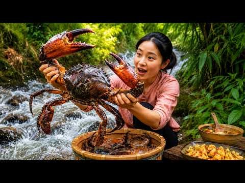 Catching Big Stone Crabs & Cooking Them Two Ways Crab Soup + Grilled Crab