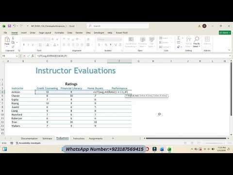 Crest Financial Excel Module 12: SAM Project A