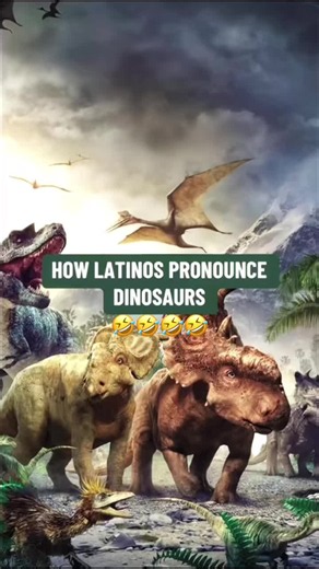 Latino Pronouncing Dinosaur Names: What Kind Are These? 🤣
