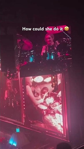 Anika Nilles lose a stick and nailed it with a smile 😊 #rush #rockmusic #classicrock
