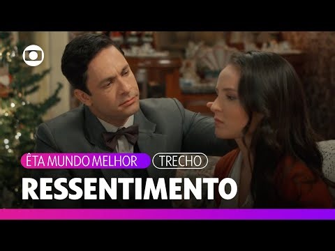 Estela conversa com Celso sobre sua mãe, que abandonou a família | Êta Mundo Melhor | TV Globo
