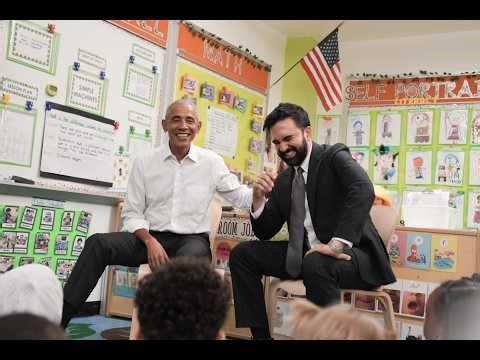FULL VIDEO: Mamdani, Obama meet for the first time at Bronx Child Care Center