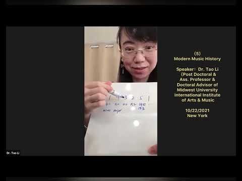 2021/10/22 Lecture5️⃣MU Graduate Music History：Dr.Tao Li-Expressionism,Neoclassicism&New Nationalism