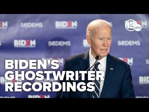 Biden looks to block DOJ release of 2017 ghostwriter audio recordings