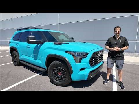The 2026 Toyota Sequoia TRD Pro is a better SUV than a Nissan Armada Pro-4X