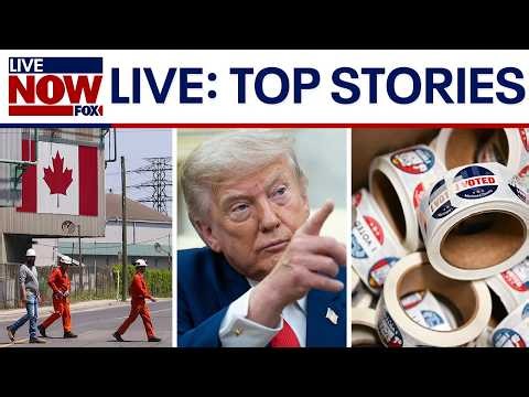 LIVE: Trump holds back-to-school event, Canada tariffs latest, SCOTUS mail-in voting decision, more