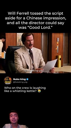 Will Ferrell's Chinese accent improv during filming