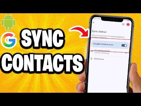 How To Sync Contacts On Android With Google Account (Best Method)