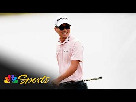 PGA Highlights: Michael Kim shoots sub-60 round at Round 2 of 3M Open | Golf on NBC Sports
