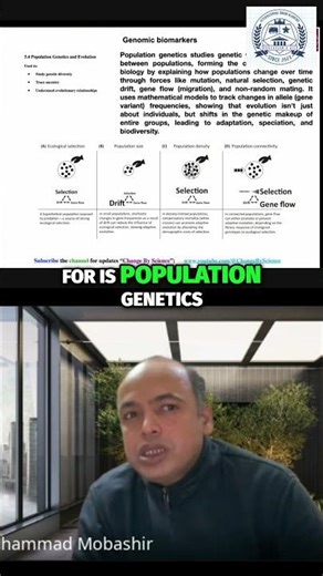 Population Genetics Unlocking Ancestry & Evolution Secrets #shorts #viral #reels #science #education