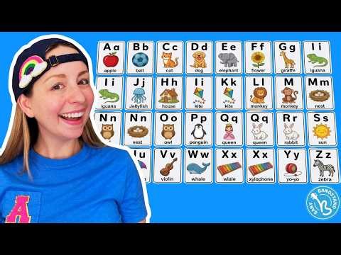 Learning ABCs for Toddlers- Learn Phonics, Letters for Toddlers- Baby Bandstand + Ms Alyssa