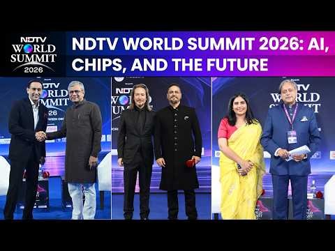 NDTV World Summit 2026: AI, Chips, Warfare And The Future Of The World | Key Conversations