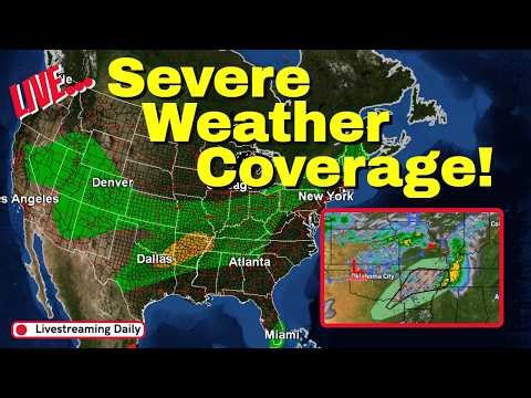 LIVE: Possible Tornadoes! - Severe Weather Coverage!