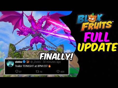 Blox Fruits Update 30 RELEASE DATE FINALLY! Trailer + LEAKED..
