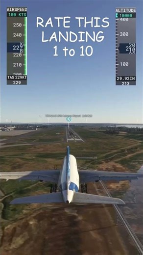 This Is How an A330 Should Land | MSFS