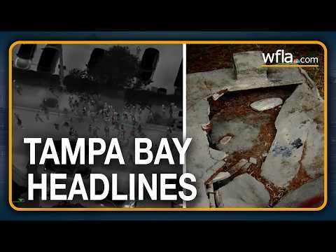 22 arrested in 'teen takeover' | Palmetto graves vandalized | Tampa news compilation