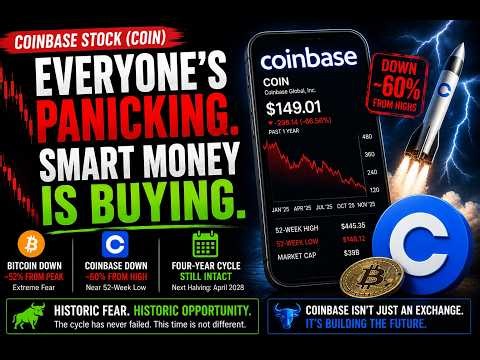 $COIN: Smart Money Is Buying The Fear