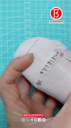 How to Repair Holes in Socks