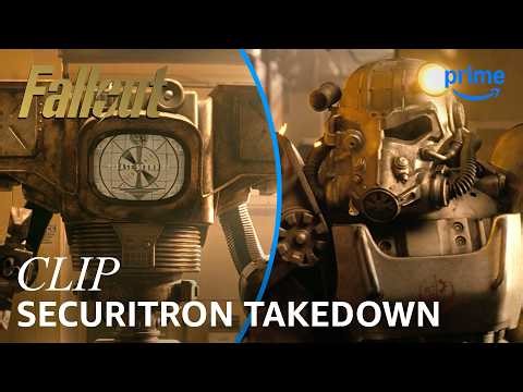 Maximus & Xander vs. Securitron | Fallout Season Two | Clip | Prime Video