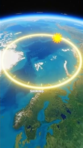 The Place Where the Sun Doesn’t Set for Months ☀️🌍