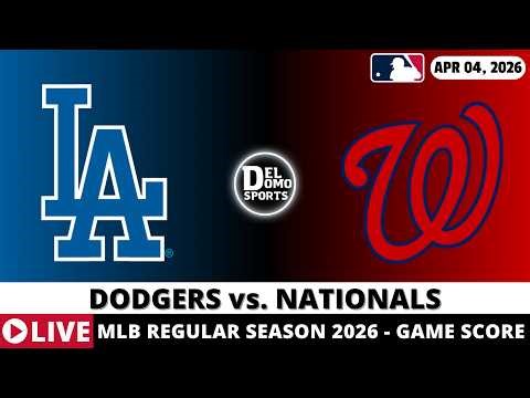 LOS ANGELES DODGERS VS WASHINGTON NATIONALS ⚾️ MLB Opening Week Game Score Radio Play-by-Play