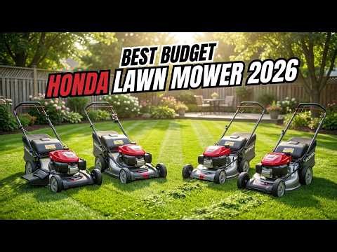 Top 5 Best Honda Lawn Mowers 2026 | Top-Rated Honda Lawn Mowers