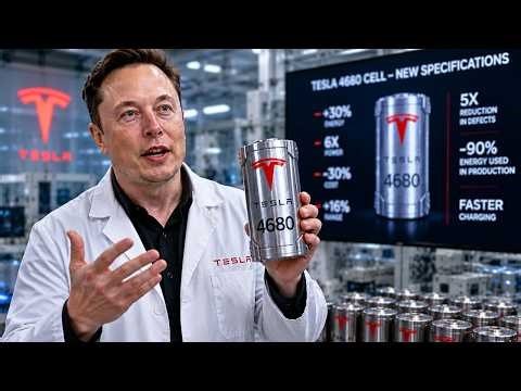 Elon Musk REVEALED: Tesla’s 4680 SECRET BLUEPRINT Slashes Cost 30%!