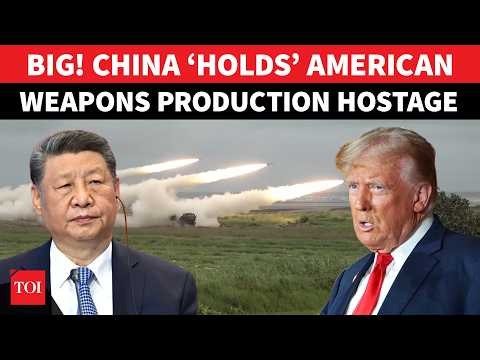 China’s DEADLY Trump Card! Xi TRAPS U.S, Controls Materials Behind America’s WAR ARSENAL | Watch
