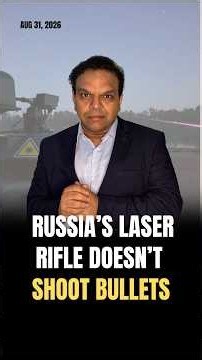 Russia’s New Laser Rifle Doesn’t Shoot Bullets #russia #laser #laserweapons #laserweapon #lasers