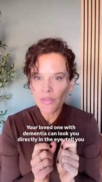 Confusing Dementia “Lies” #caregiver