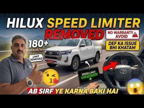Finally HILUX All Set | Hilux Speed Limiter Removed😱 180+KM/H Tested? DEF Issue Solved? #hilux #4x4 
