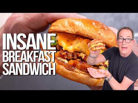 THE BEST BREAKFAST SANDWICH I'VE MADE IN A LONG TIME