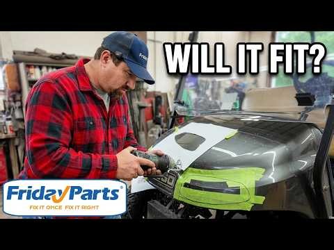 EZGO TXT Light Kit Install (Using RXV Lights!) + FridayParts Review