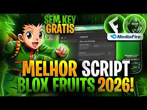 ✅SCRIPT BLOX FRUITS PARA MOBILE PC SEM KEY LINK DIRETO ATUALIZADO 2026 + EXECUTOR DELTA ATUALIZADO
