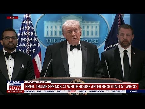 President Trump speaks: Shots fired at White House Correspondents Dinner