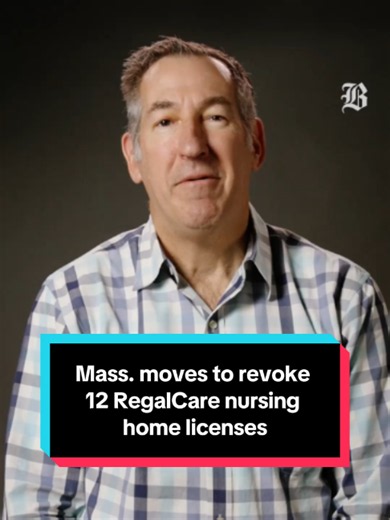 Massachusetts regulators moved to revoke all of the nursing home licenses held by RegalCare, a New Jersey-based company that went on a buying spree in the state after the pandemic, slashed costs, and gutted the quality of care at many of its 12 homes. The action comes after reporting by The Boston Globe Spotlight Team. Deputy Spotlight Editor Gordon Russell explains. Read more at globe.com. Video by Raphael Chinca⁠ Reporting by Kay Lazar and Gordon Russell #localnews #massachusettstiktok #nursin